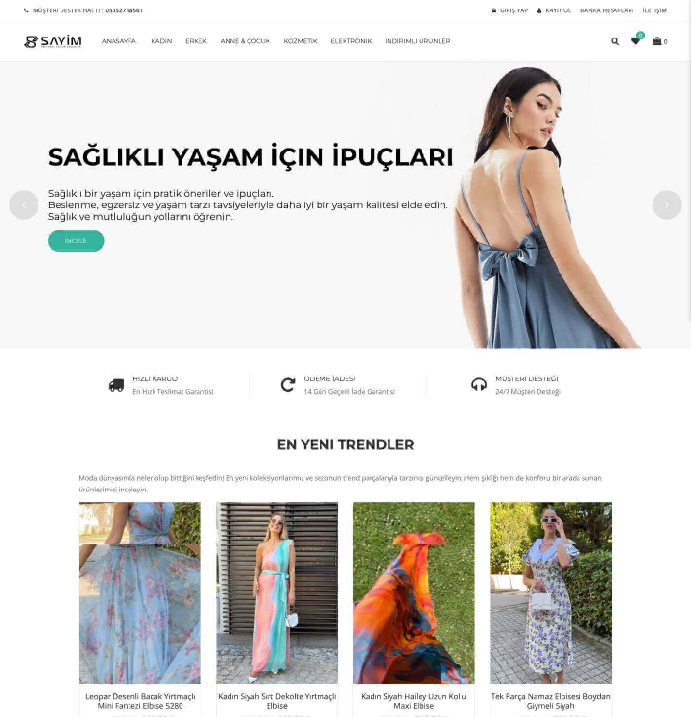 3. Paket - E-Ticaret